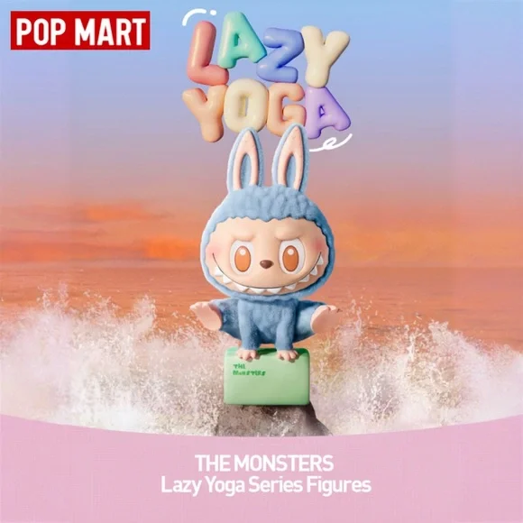 THE MONSTERS Lazy Yoga Series Figures 𝐀𝐦𝐞𝐫𝐢𝐜𝐚𝐧𝐨 Pop Mart Authentic BNIB - Picture 6 of 13